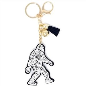 2/$20 Big Foot Puffy Key Chain / Puffy Purse Charm